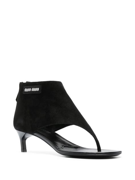 miu miu schuhe sandale schwarz pumps|Miu Miu.